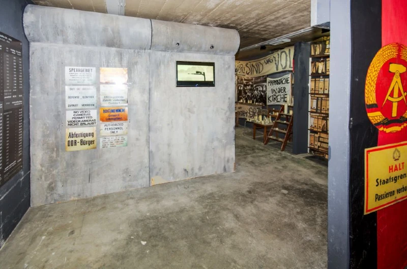 Berlin Story Bunker er en rekonstruktion af Hitlers bunker