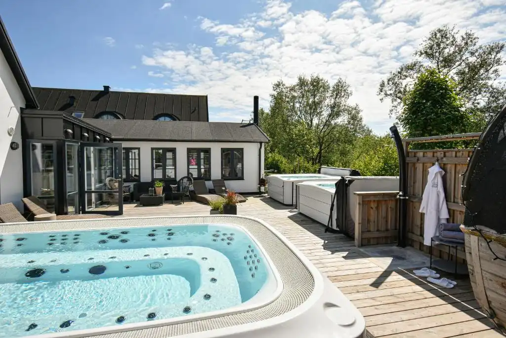 Kåseberga Gårdshotell & Spa er et hyggeligt spahotel i Sydsverige