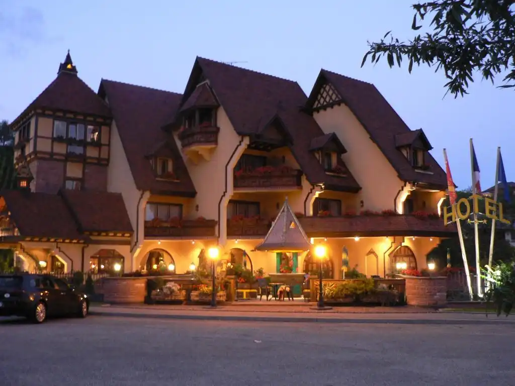 Hotel Le Mandelberg ligger på vinruten i Alsace