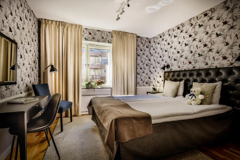 Lilla Rådmannen er et lille hyggeligt hotel i Vasastaden i Stockholm