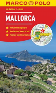 Kort over Mallorca