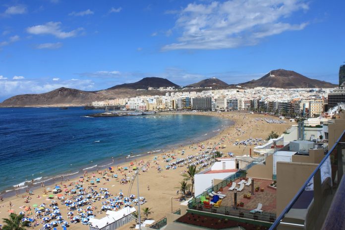 Las Palmas de Gran Canaria er den niende største by i Spanien