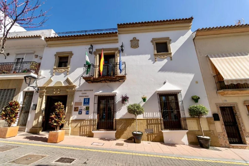 Hotel Boutique Casa Veracruz er et lille hyggeligt hotel i Estepona