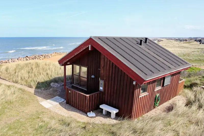 Lille sommerhus til 2 personer ved stranden i Harrerenden i Nordjylland