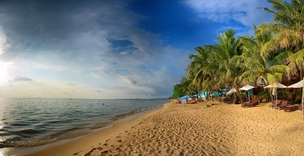 Long Beach på Phu Quoc i Vietnam kan også levere sol, varme og 30 grader i februar