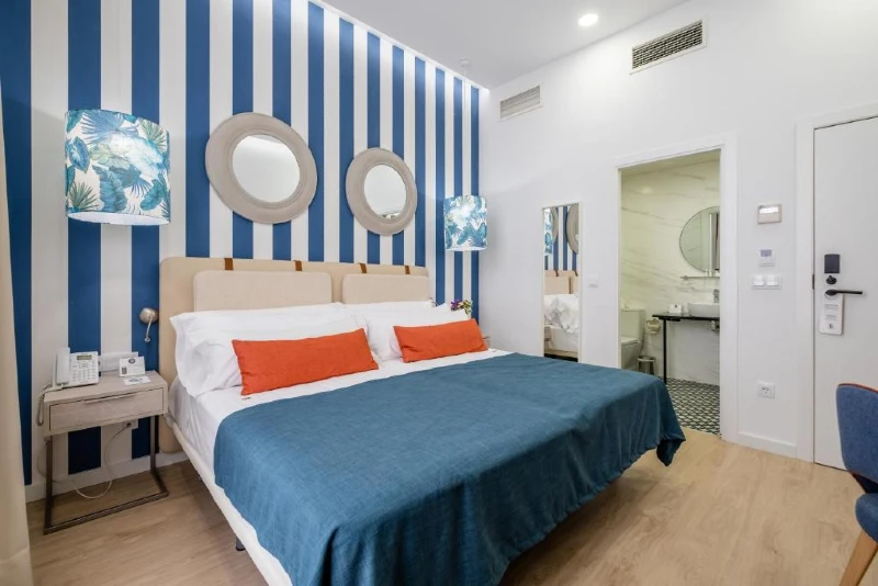 Hotel Soho Boutique Urban i Málaga ligger centralt men roligt