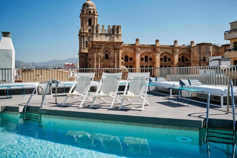 Molina Lario er et godt hotel i Málaga med roof top pool