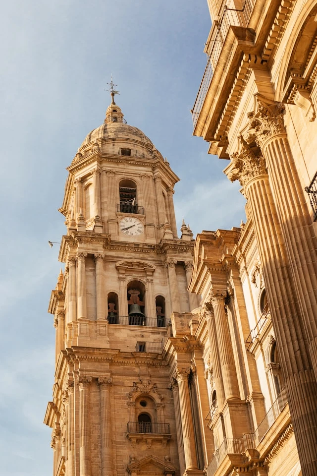 Tårnet på Malaga Katedral