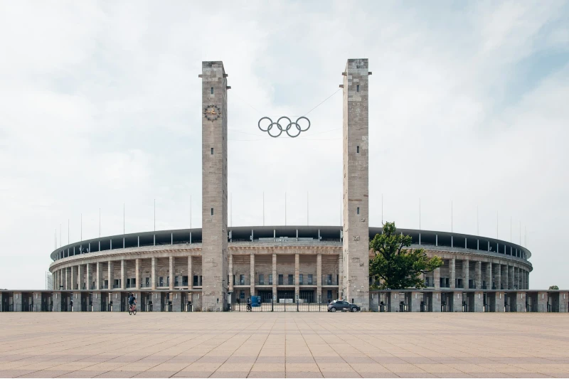 Olympiastadion blev bygget til De Olympiske Lege i 1936