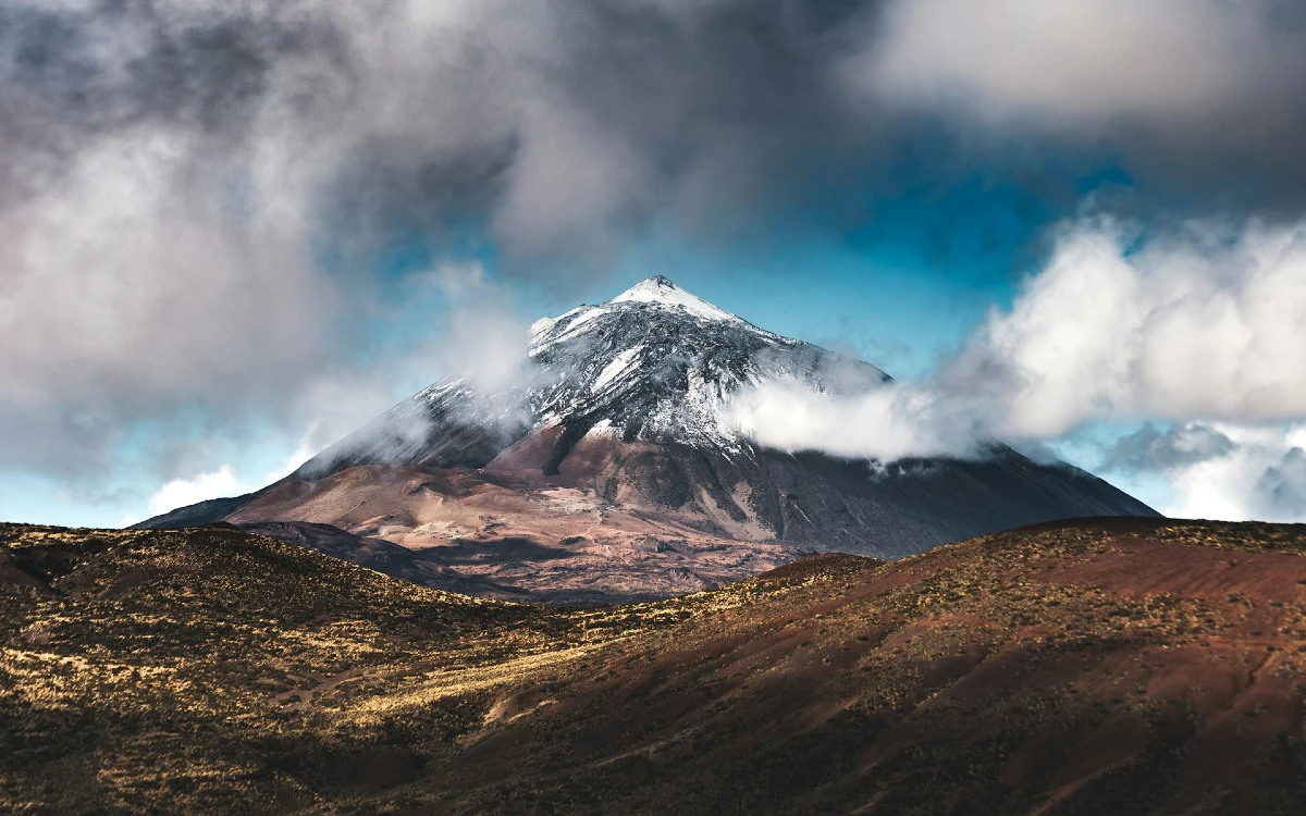 Teide på Tenerife er verdens tredje største vulkan