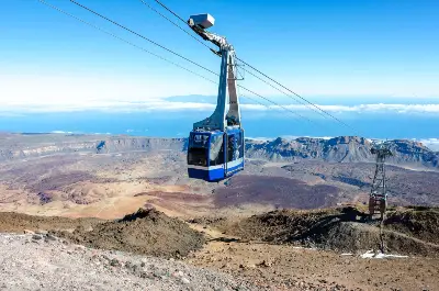 Tag kabelbanen til toppen af Teide på en tur med guide