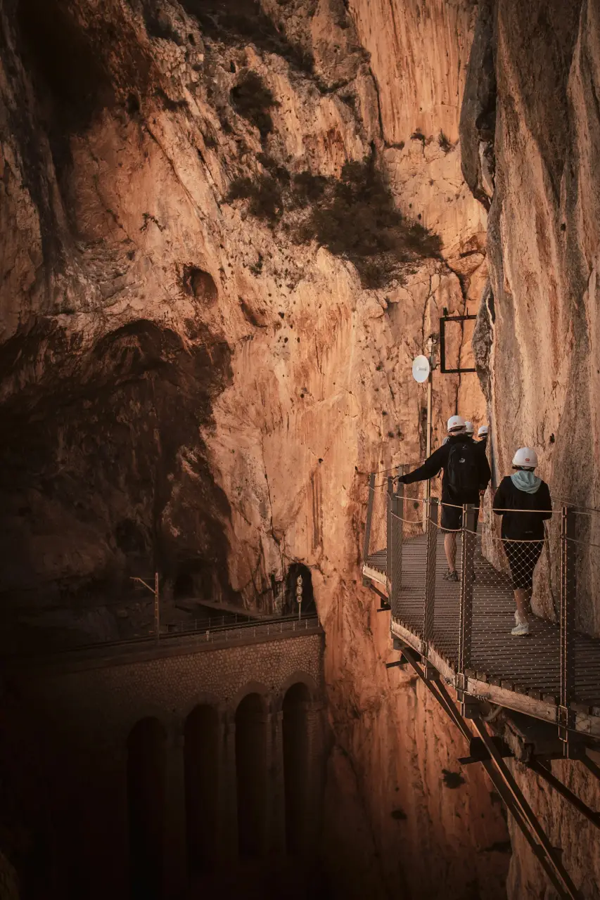 Et besøg i Caminito del Rey er en populær udflugt med start i Malaga