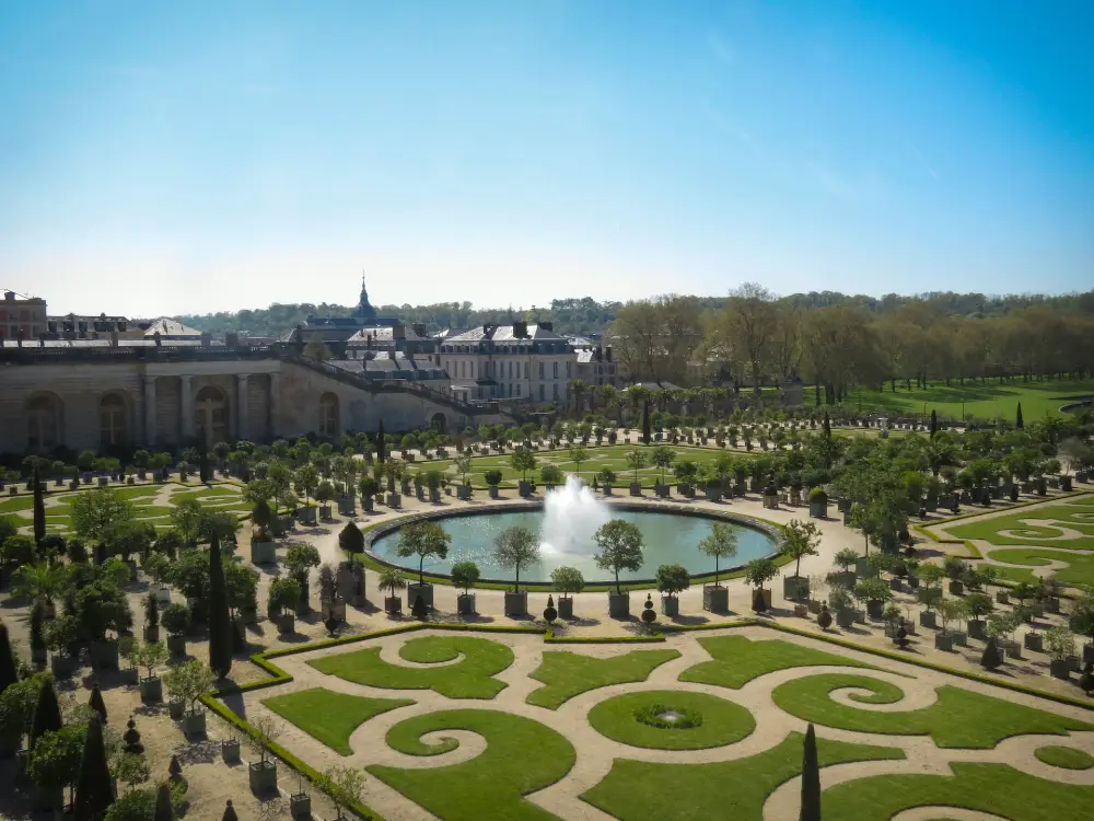 Slottet i Versailles var kongefamiliens hjem 1682-1789